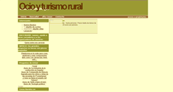 Desktop Screenshot of burgos.ocioyturismorural.com